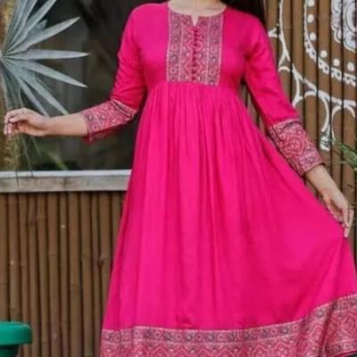 Rayon Flared and Anarkali Gown Stock Lot