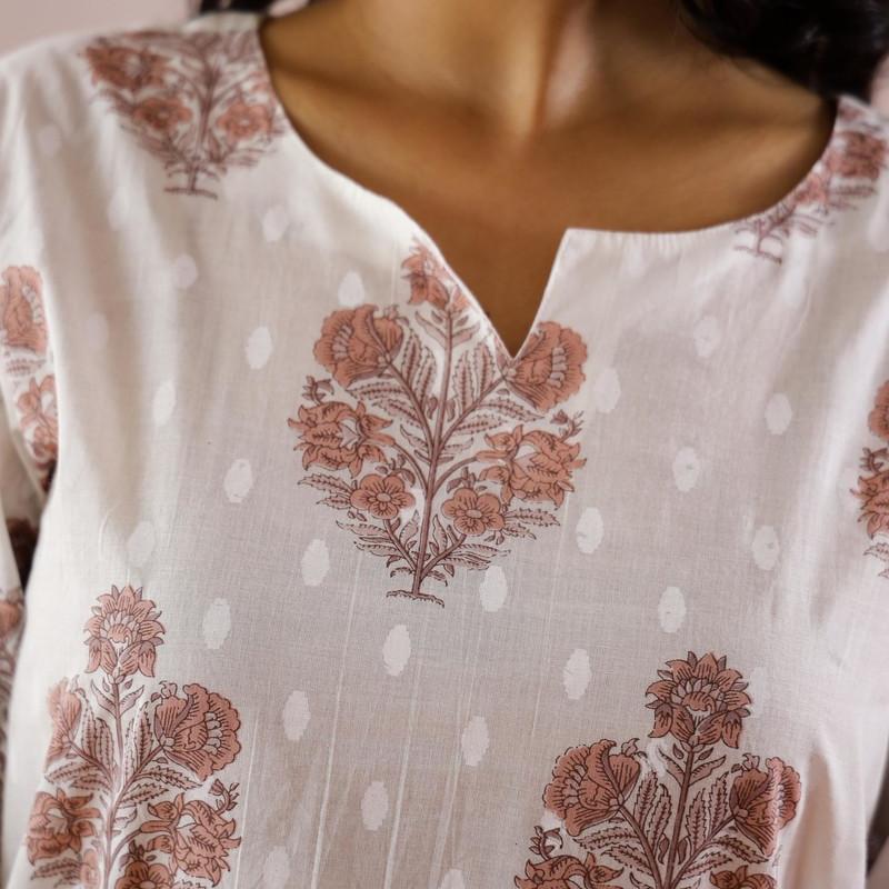 Cotton Printed Women Co-ord Set