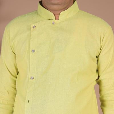 Riddhi - Cotton Solid Men's Designer Kurta