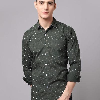 Radha - Cotton Full Sleeve Floral Printed Men's Shirt