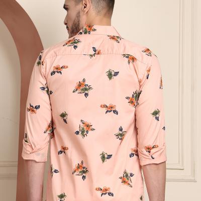 Radha - Cotton Floral Print Shirt for Men