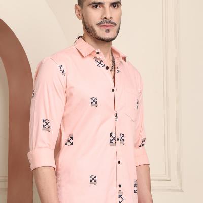 Radha - Cotton Block Print Shirt for Men