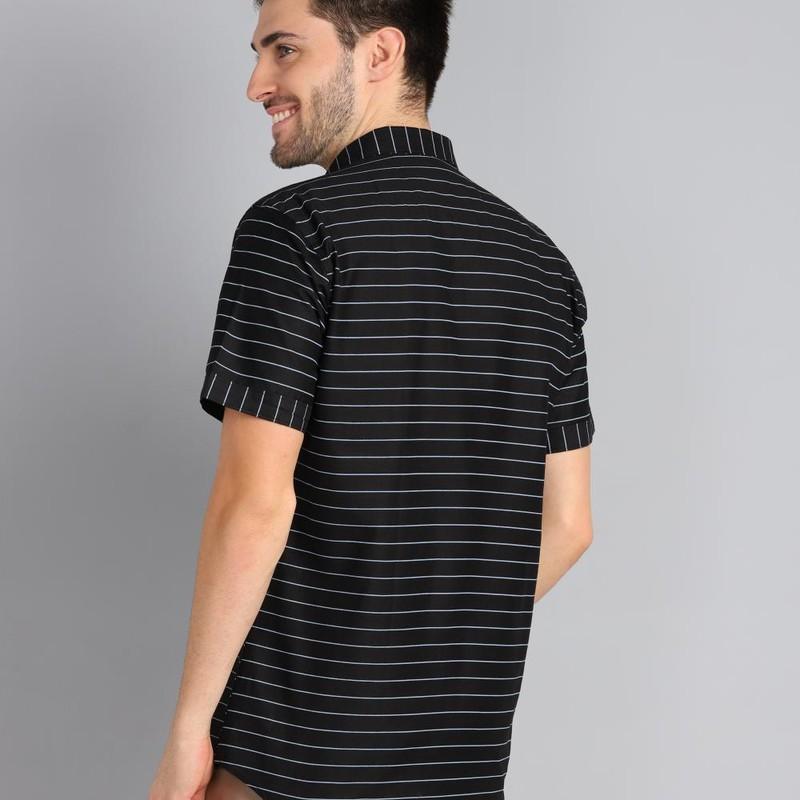 Radha - Cotton Stripes Mens Shirt