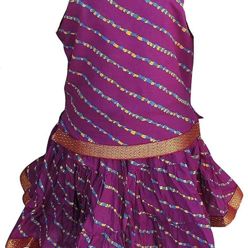 Moni - Cotton Leheriya Lehenga Choli
