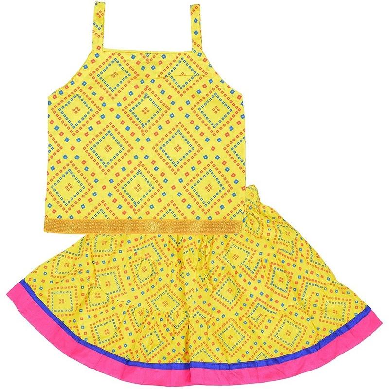 Moni - Cotton Girls Lehenga Choli