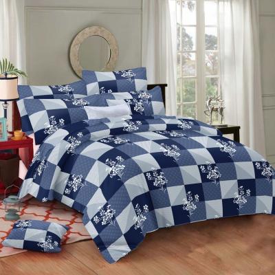 SAMPT - Porcian Satin Double Bedsheet with Pillow Cover