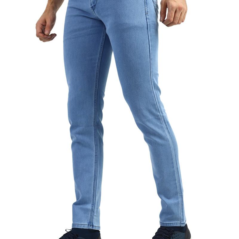 Mou - Regular Fit Basic Denim Jeans For Men