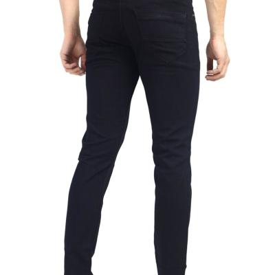 Mou - Black Regular Fit Basic Denim Jeans For Men