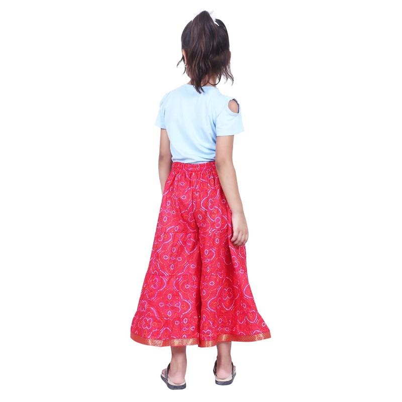 Shilu - Cotton Printed Kids Sharara